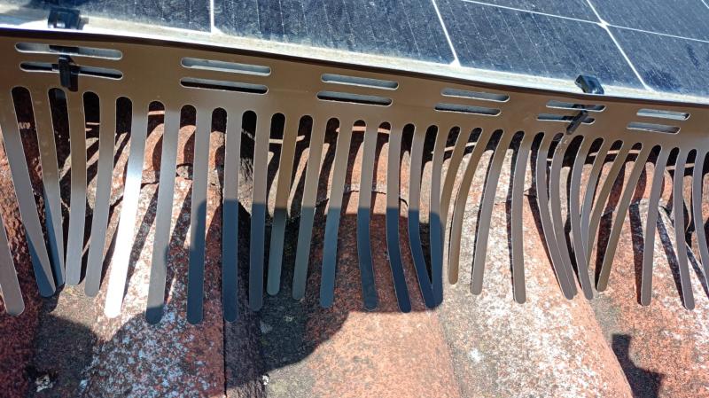 Parapiccioni per pannelli fotovoltaici